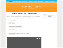 Tablet Screenshot of connectivism.ca